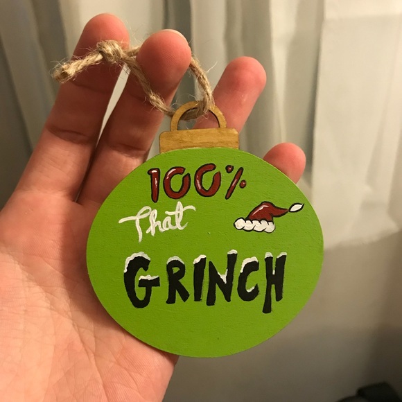 Handmade Other - G R I N C H Christmas ornament